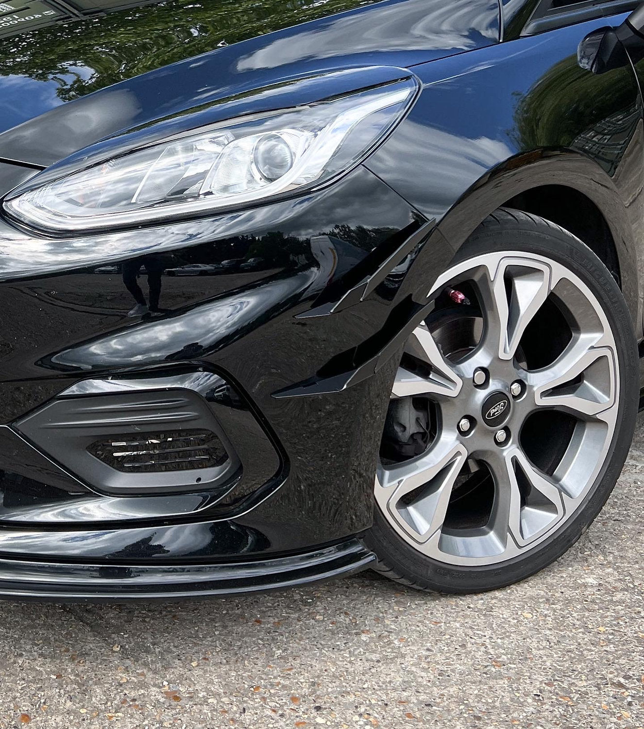 Ford Fiesta MK8.5 ST - Bumper Canards - TMC Motorsport