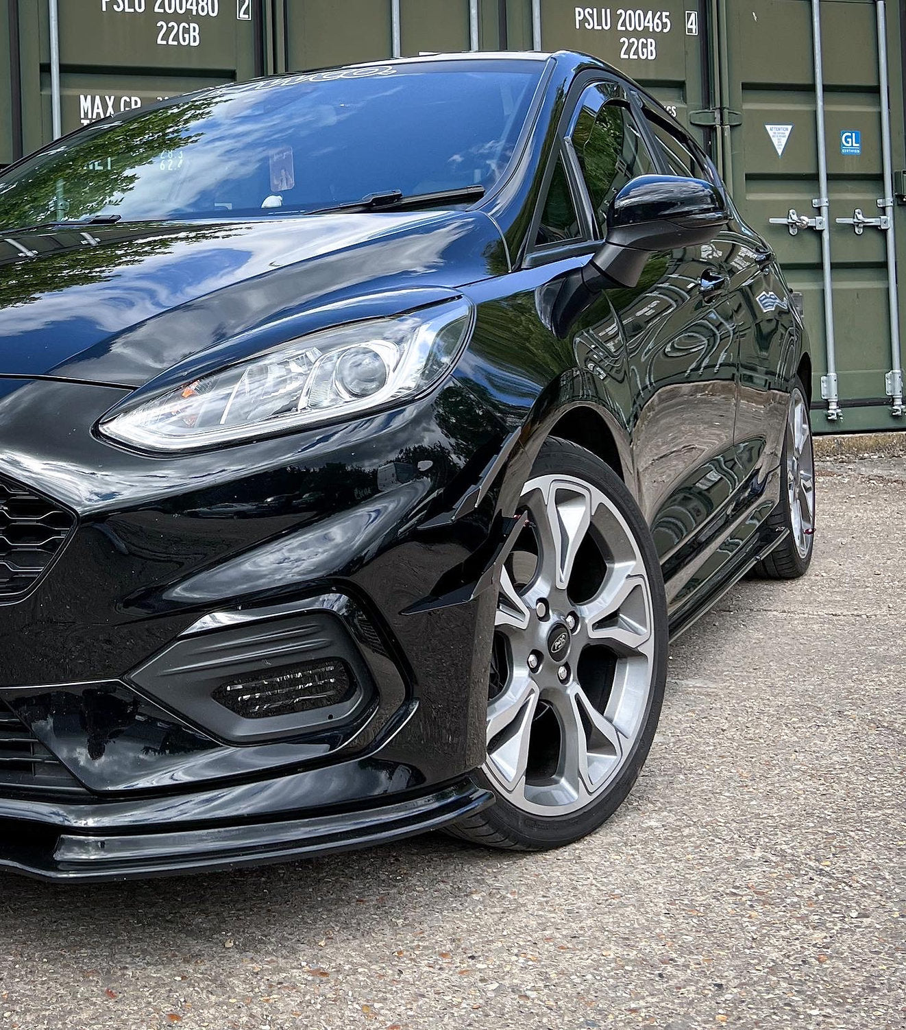 Ford Fiesta MK8.5 ST - Bumper Canards - TMC Motorsport