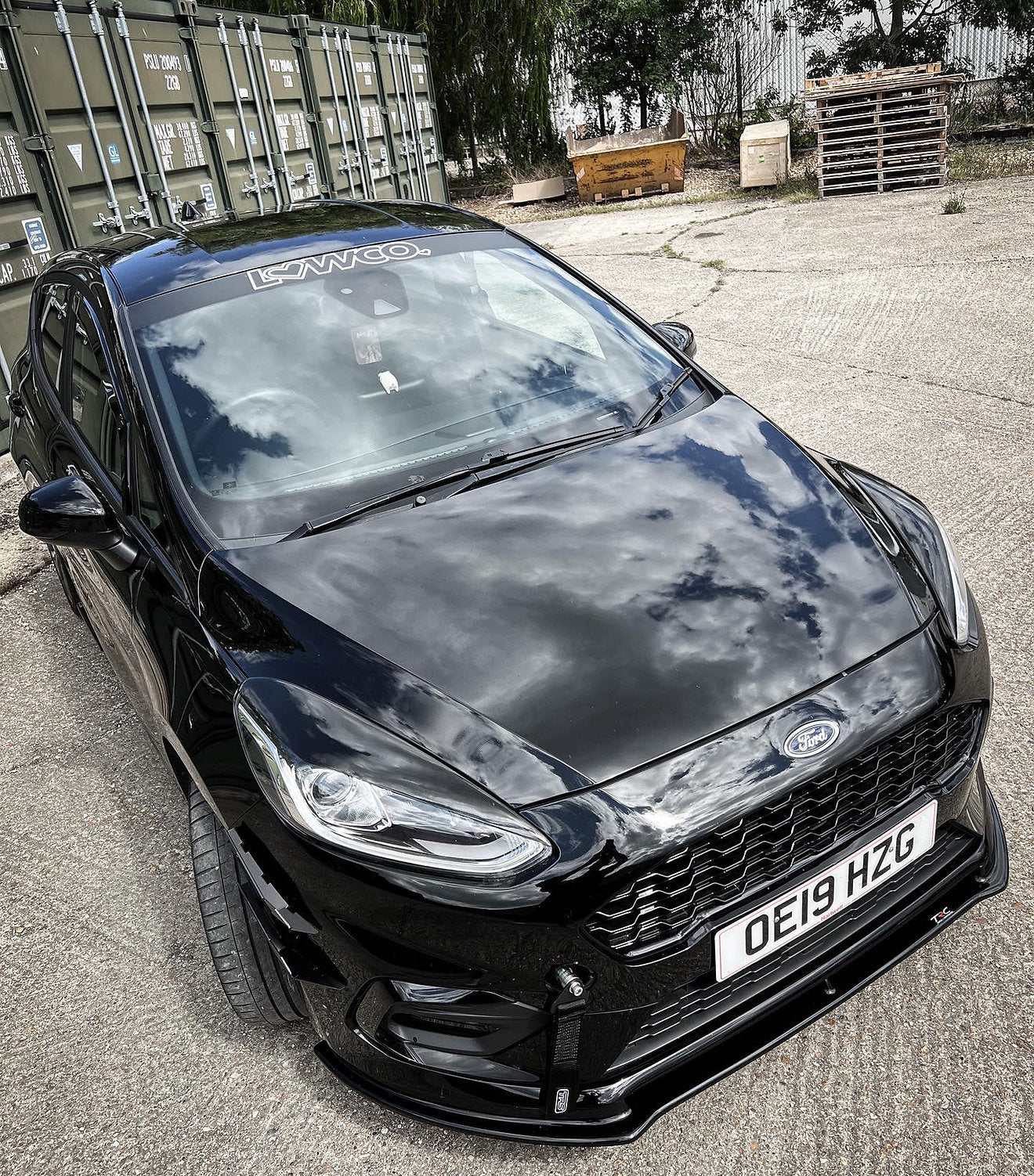 Ford Fiesta MK8.5 ST - Bumper Canards - TMC Motorsport