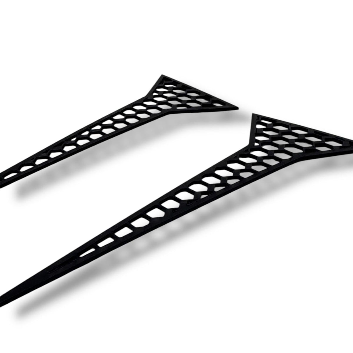 Ford Fiesta MK8 & 8.5 (All Models) Rear Window Side Cover (Hex Design)