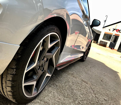 Ford Fiesta MK8.5 ST - V1 Side Skirt Splitters - TMC Motorsport
