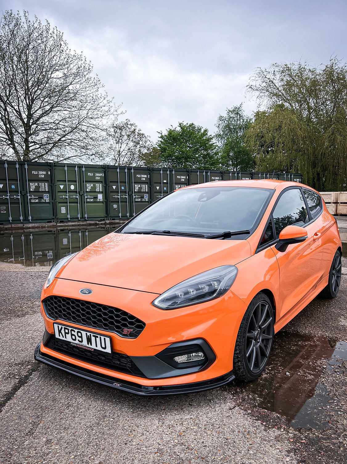 Ford Fiesta MK8 ST-Line - V2 Front Splitter - TMC Motorsport