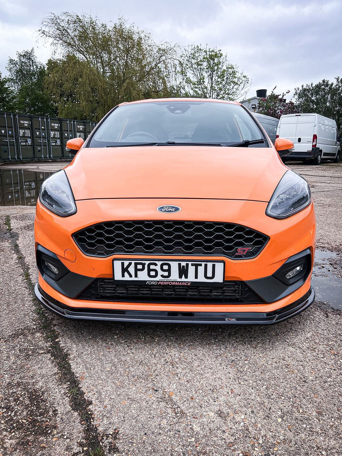 Ford Fiesta MK8 ST-Line - V2 Front Splitter - TMC Motorsport