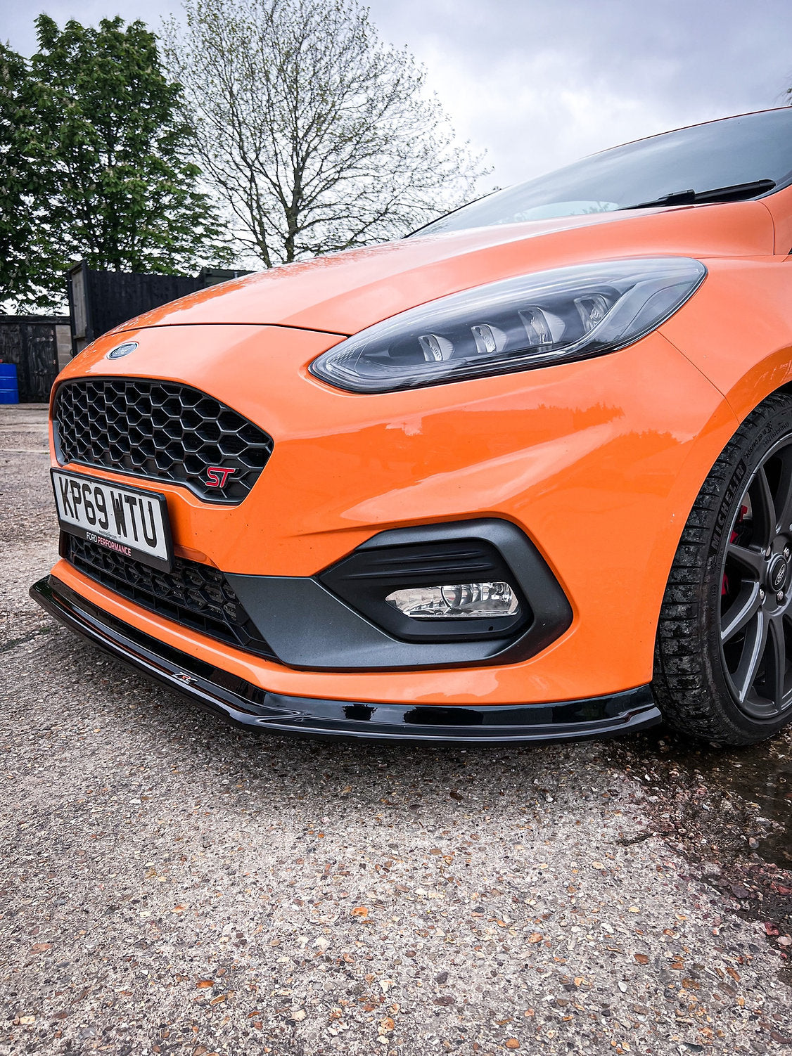 Ford Fiesta MK8 ST-Line - V2 Front Splitter - TMC Motorsport