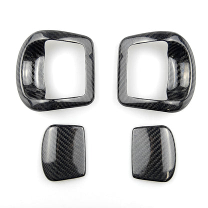 Abarth 500 / 595 / 695 Original Seat Carbon Fibre Rear Tilt Handles