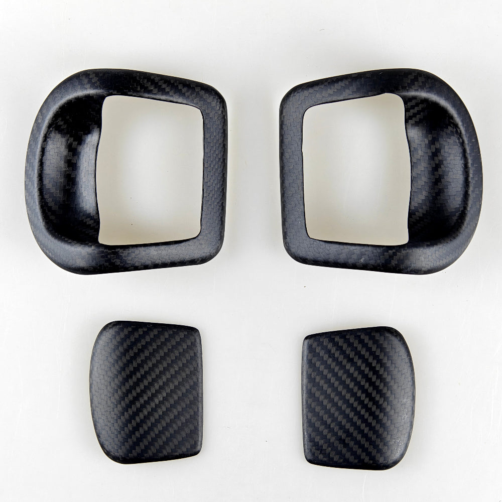 Abarth 500 / 595 / 695 Original Seat Carbon Fibre Rear Tilt Handles