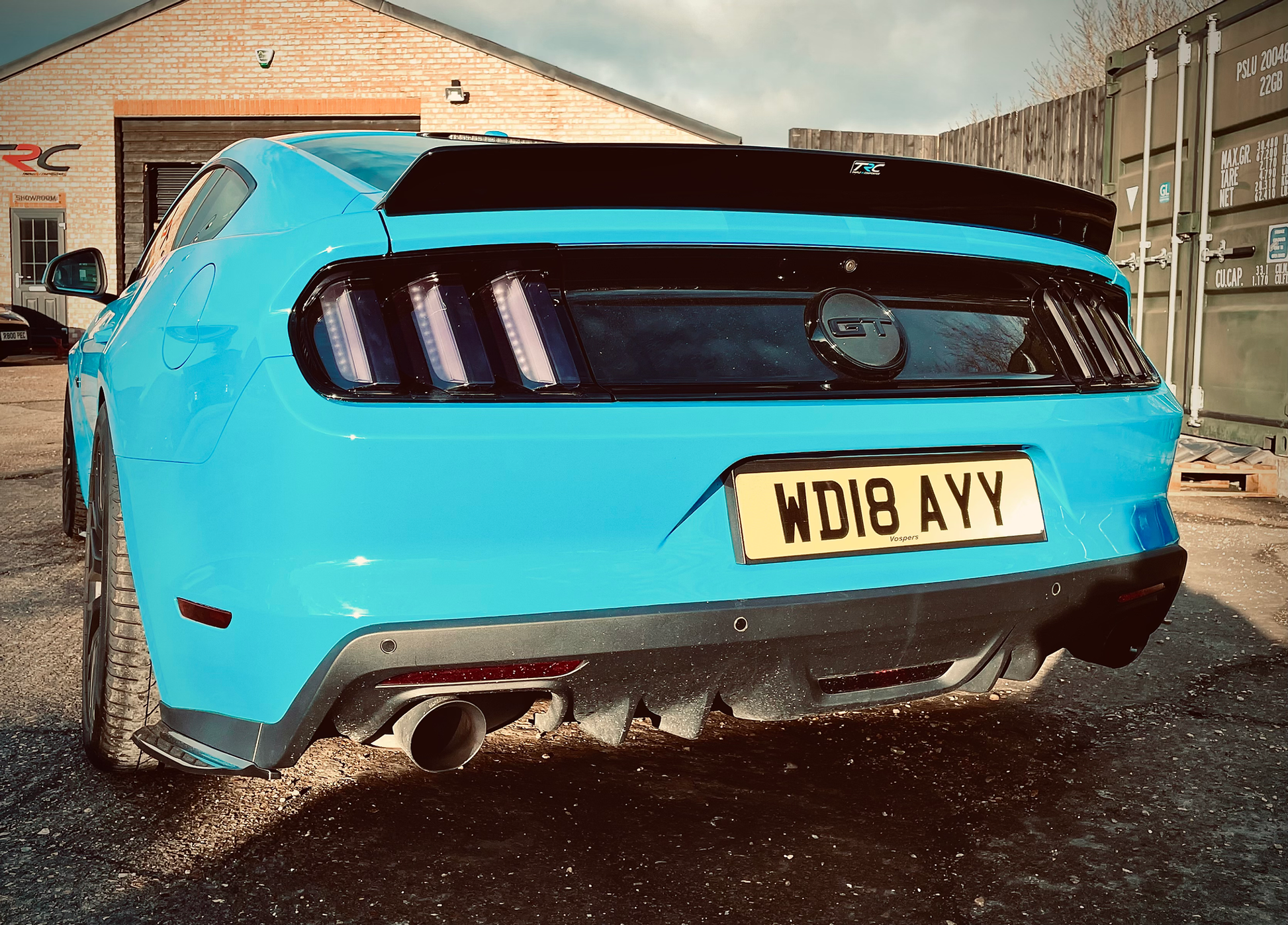 Ford Mustang S550 5.0L GT Pre Facelift - Spoiler - TMC Motorsport