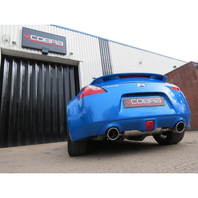 Cobra Sport Nissan 370Z Centre and Rear Performance Exhaust Sections - TMC Motorsport