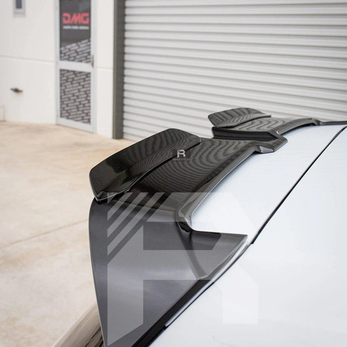 Oettinger Style Gloss Back Spoiler Cap Extensions For Golf / Polo / A3 All Oettinger Style Spoilers - TMC Motorsport