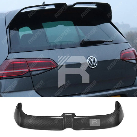 Oettinger Style Rear Spoiler in Carbon Look For Volkswagen Golf MK7/7.5 GTI/GTD/R 2012-2020
