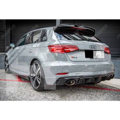 Oettinger Style Rear Spoiler In Gloss Black For Audi A3 8V Hatch 2014-2020