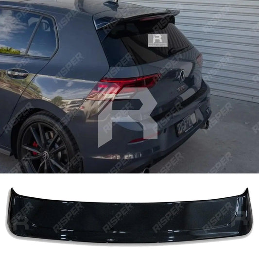 Osir Style Rear Spoiler in Gloss Black For Volkswagen Golf MK8 GTI GTD 2020+