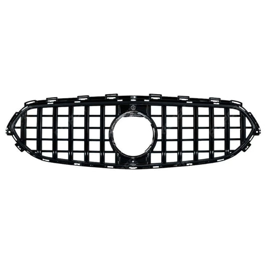 Panamericana GT Style (Camera Compatible) Front Grille In Gloss Black For Mercedes E Class W213 2020-2023