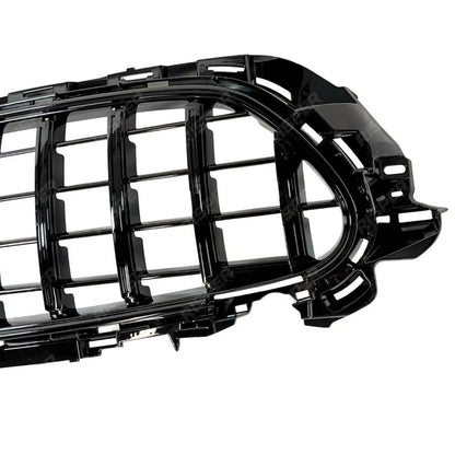 Panamericana Gt Style Grille In Gloss Black Mercedes E Class W213 2020-2023