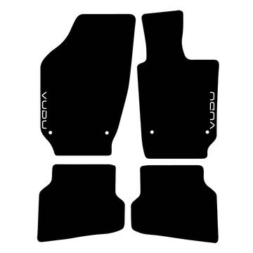Volkswagen Polo 6R / 6C Car Mats (2009-2018) - VUDU Performance