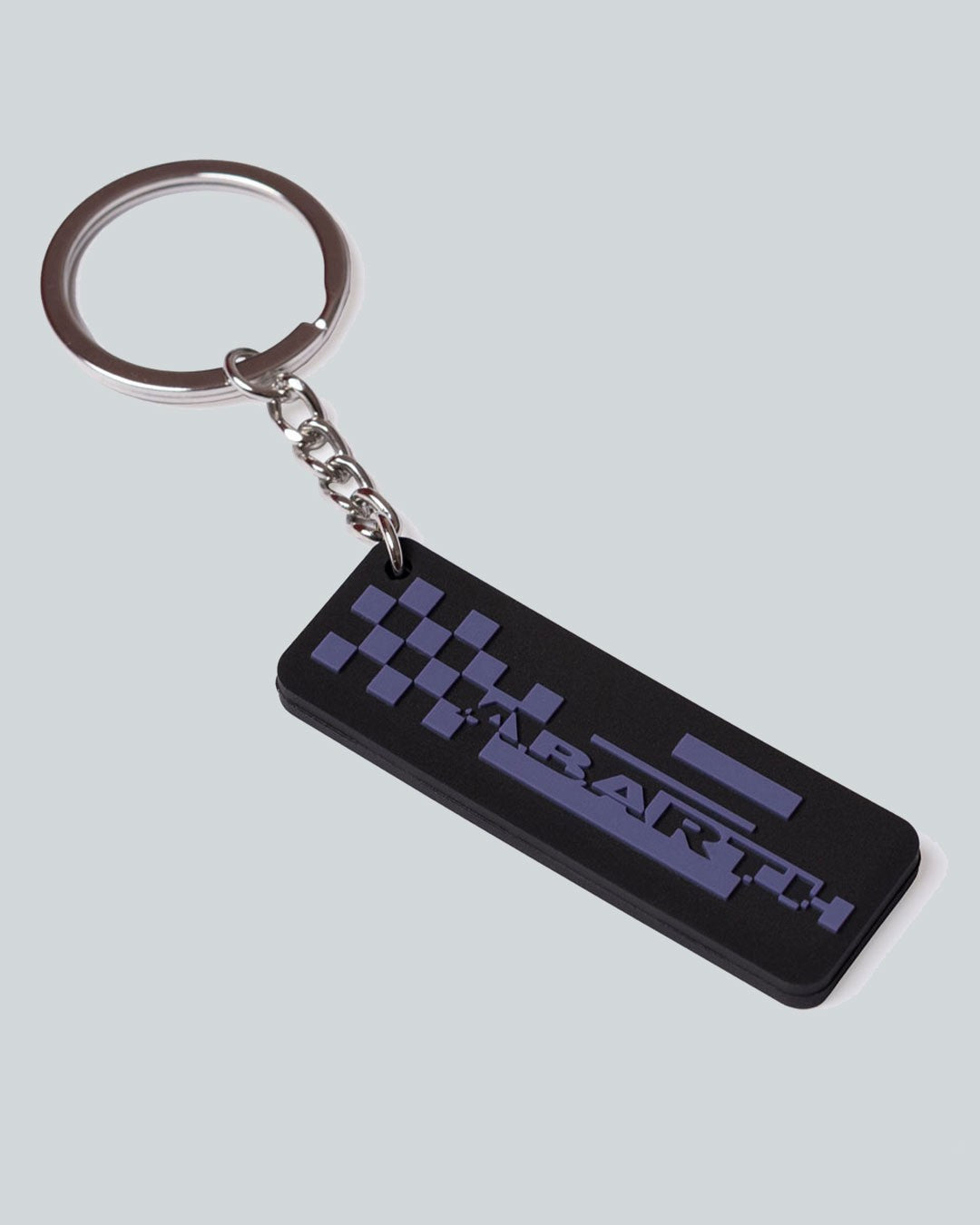 Genuine Abarth Purple Silicone Keyring