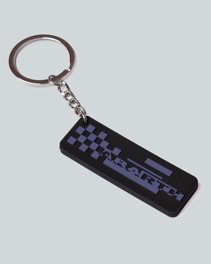 Genuine Abarth Purple Silicone Keyring