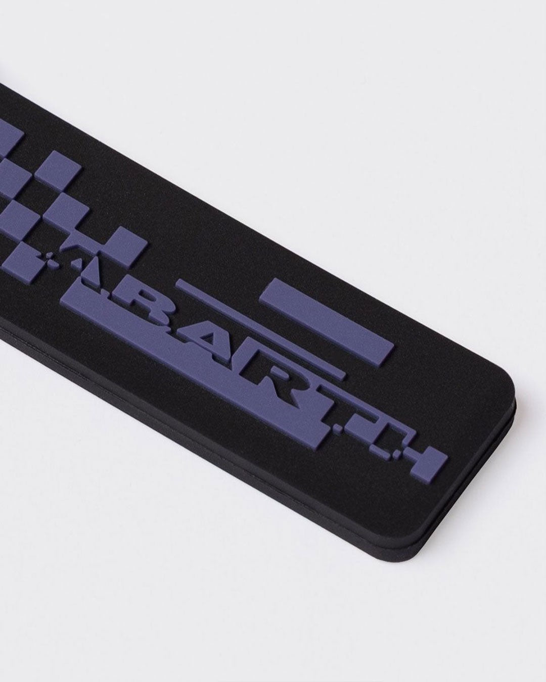 Genuine Abarth Purple Silicone Keyring