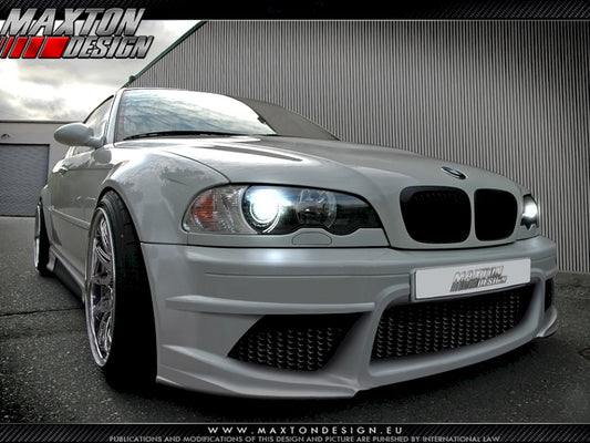 Maxton Design Front Bumper Bmw 3 E46 - 4 Door Saloon < Generation V >