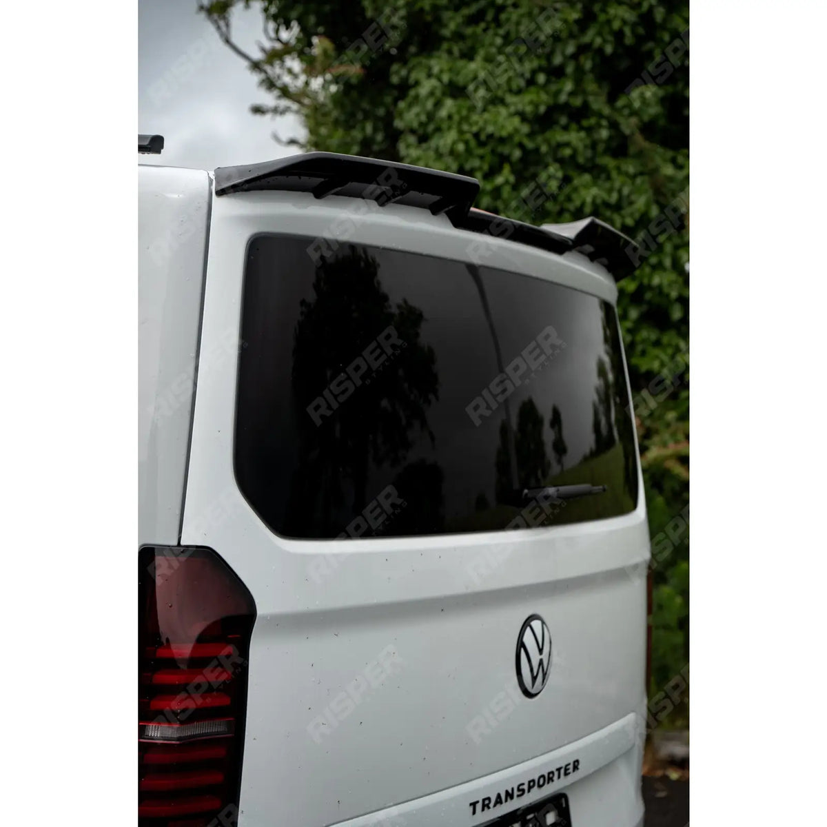 Premium Aero Kit In Gloss Black For Volkswagen Transporter T7 LWB TAILGATE 2025 on