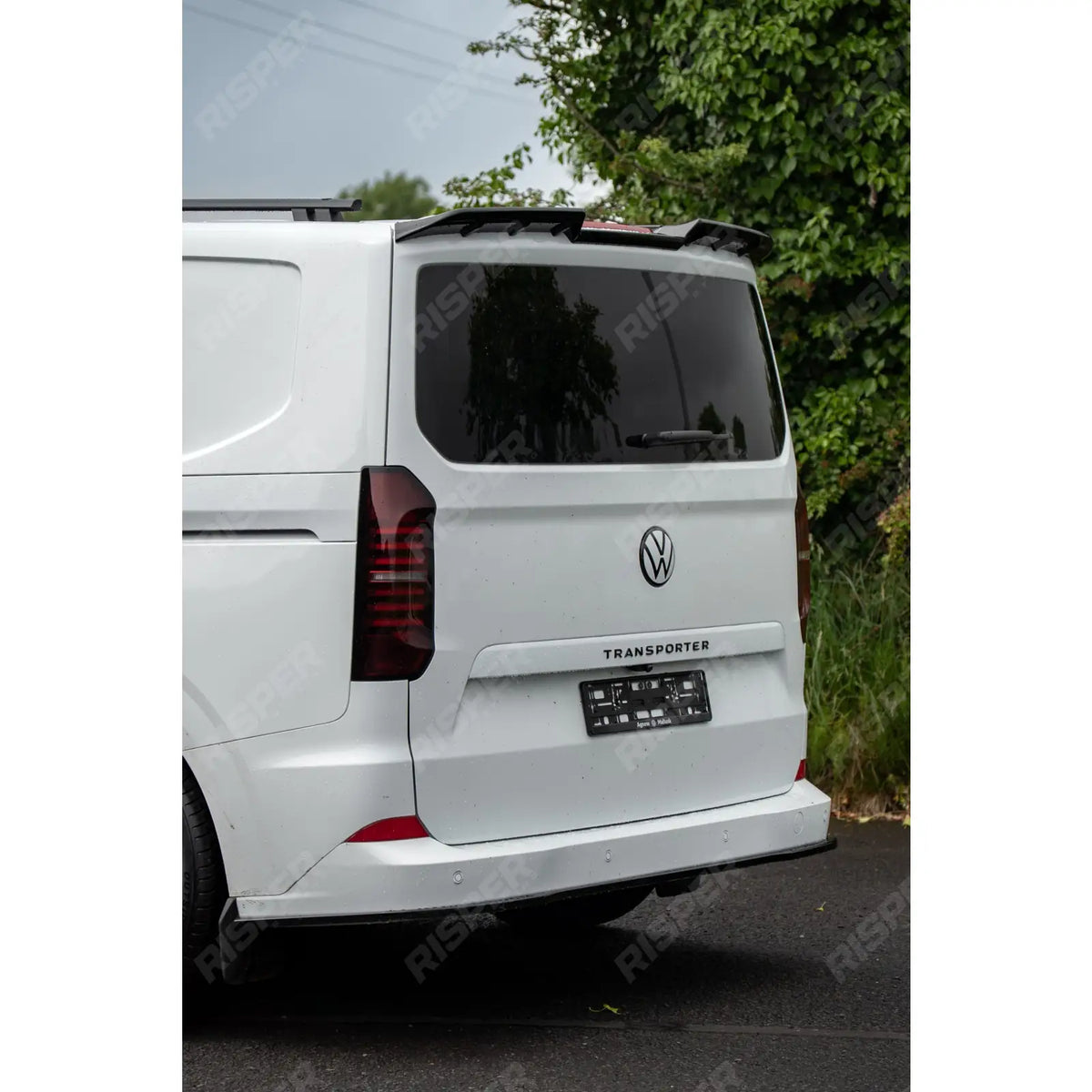 Premium Aero Kit In Gloss Black For Volkswagen Transporter T7 LWB TAILGATE 2025 on