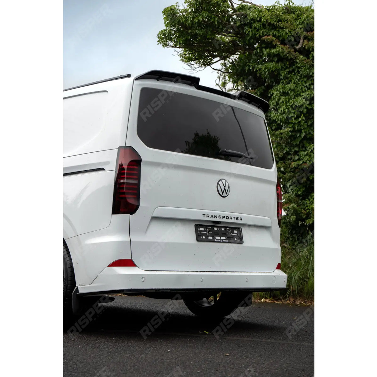 Premium Aero Kit In Gloss Black For Volkswagen Transporter T7 LWB TAILGATE 2025 on