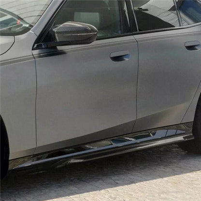 BMW 5 Series G60 2024 ON M Sport Side Skirts In Gloss Black - TMC Motorsport