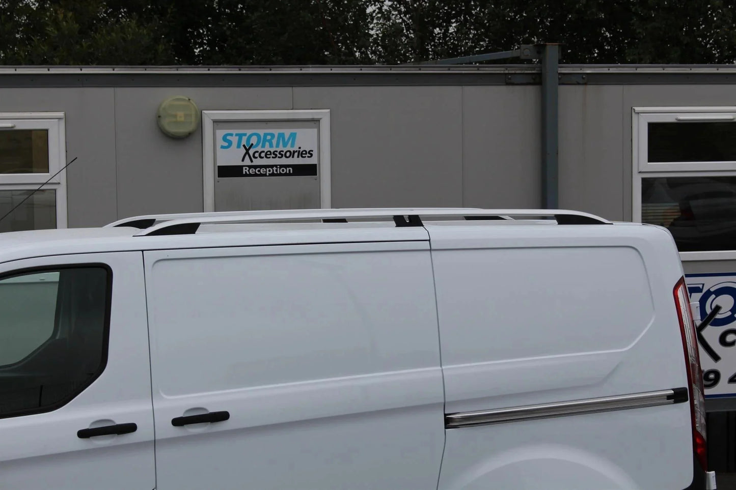 Ford Transit Custom 2013 - 2024 - Swb - Aluminium Roof Bars Rails - TMC Motorsport