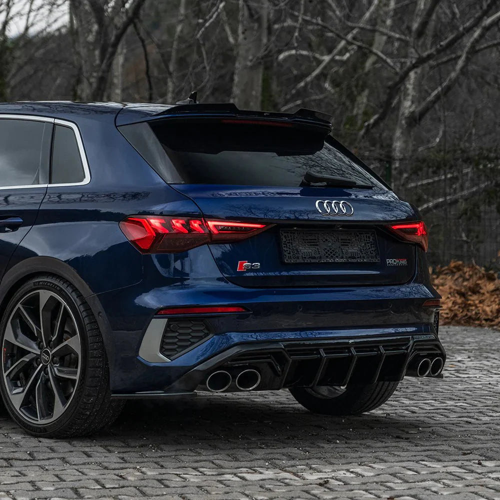 Audi S3/RS3/A3 S-Line 8Y 2020-2024 Spoiler In Gloss Black - TMC Motorsport