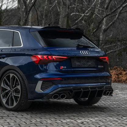 Audi S3/RS3/A3 S-Line 8Y 2020-2024 Spoiler In Gloss Black - TMC Motorsport