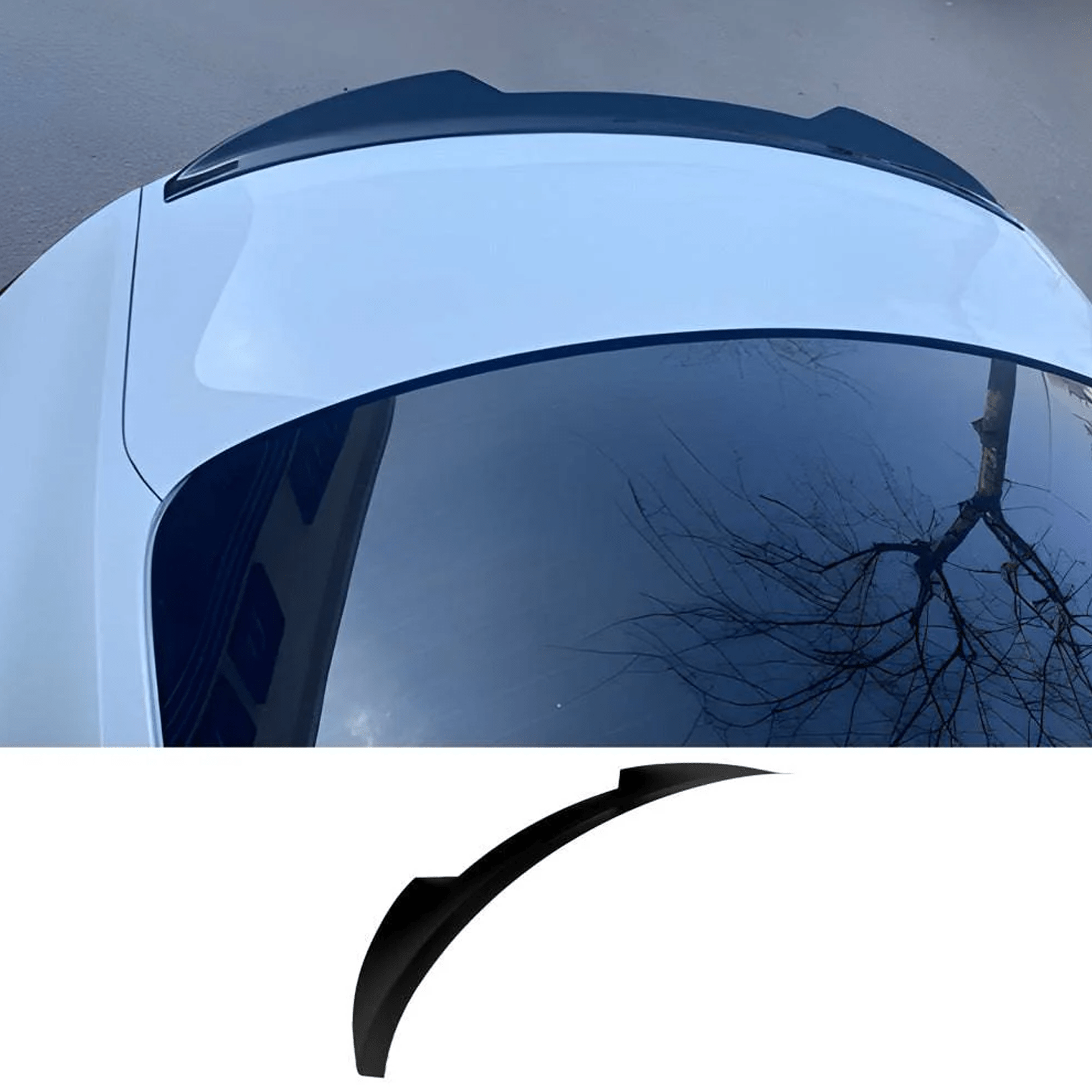 Audi A5 Coupe S-line 2017+ / A5 Sportback 2019+ - Risper Spoiler Lip In Gloss Black - TMC Motorsport