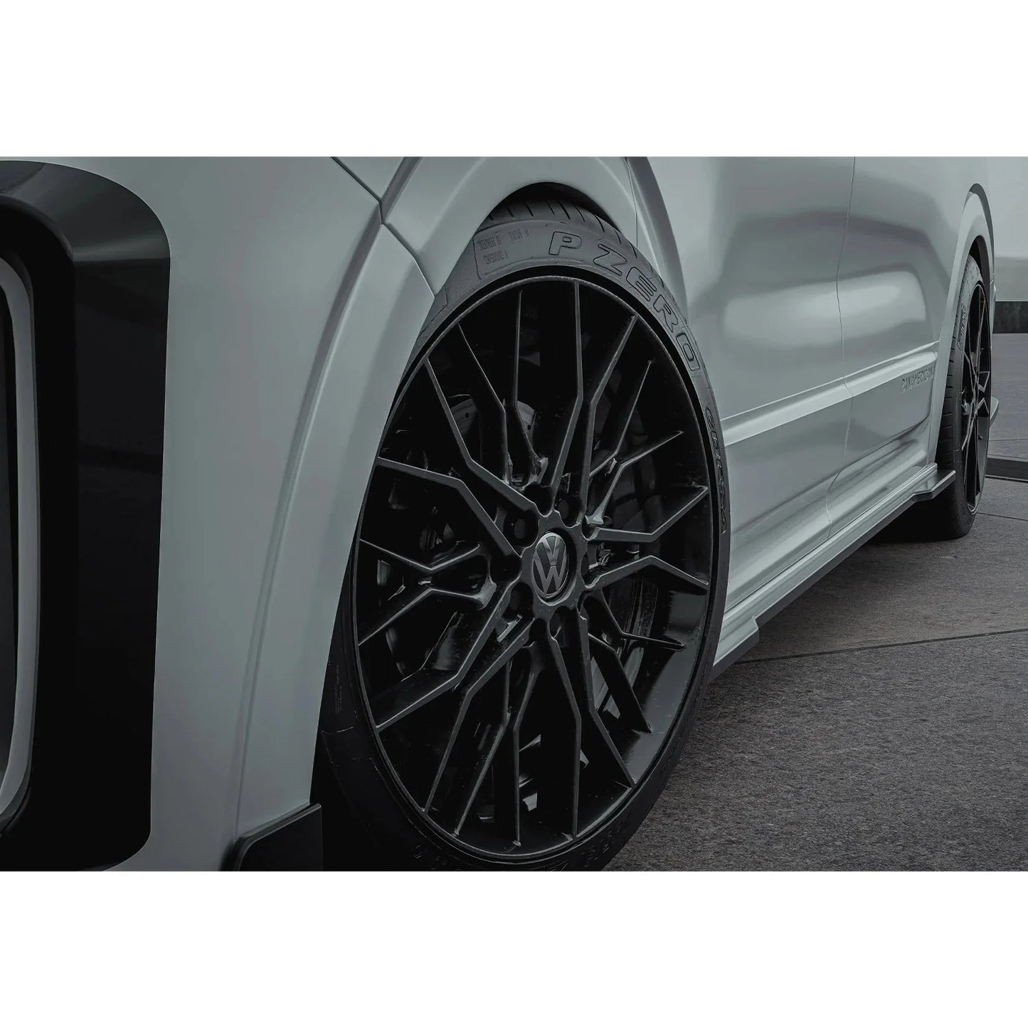 Volkswagen Transporter T7 LWB 2025 on V2 Premium Aero Kit In Gloss Black - TMC Motorsport