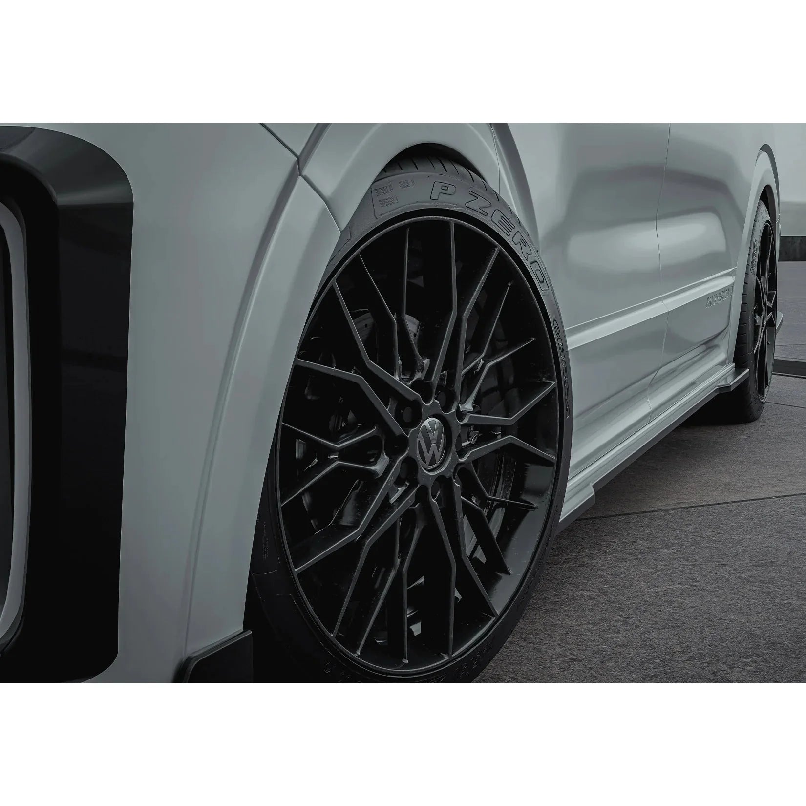 Volkswagen Transporter T7 LWB 2025 on V2 Premium Aero Kit In Gloss Black - TMC Motorsport