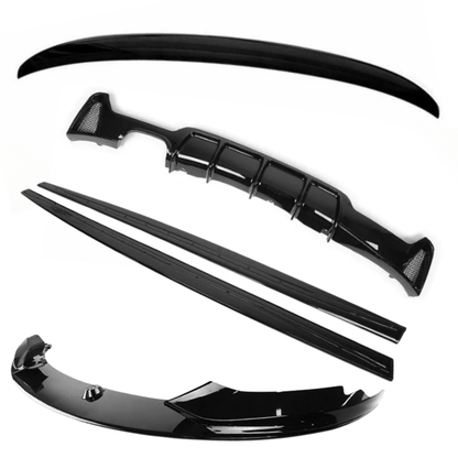 BMW 4 Series F36 M Sport Gloss Black Full Aero Kit V1 00____ - TMC Motorsport