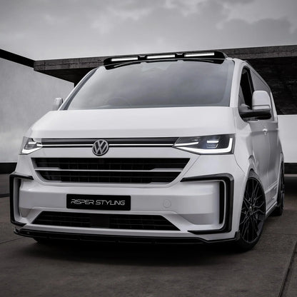 Volkswagen Transporter T7 2025 on Luminex Roof Light Pod With Amber Strobe Gloss Black - TMC Motorsport