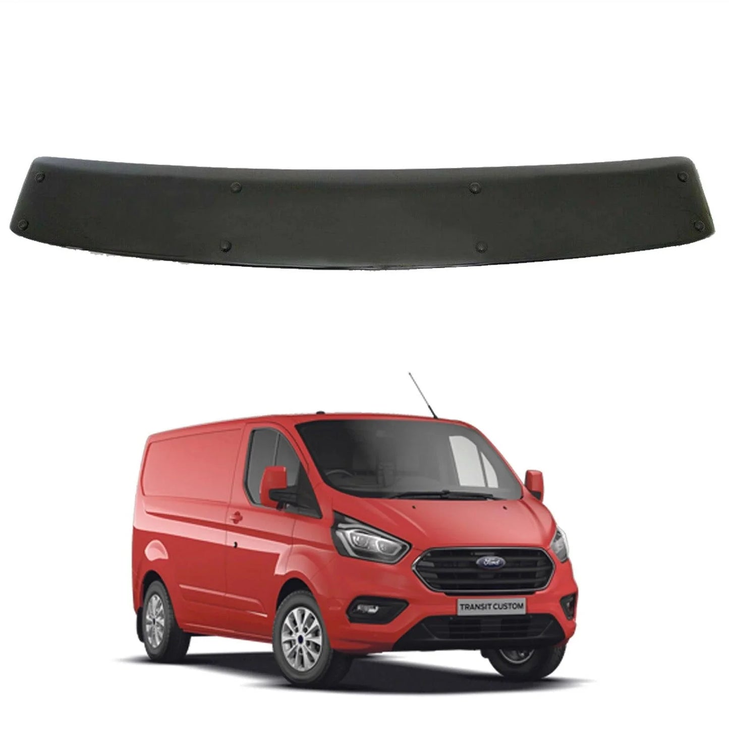 Ford Transit Custom 2018 - 2024 - Stx Sun Visor - Black - TMC Motorsport