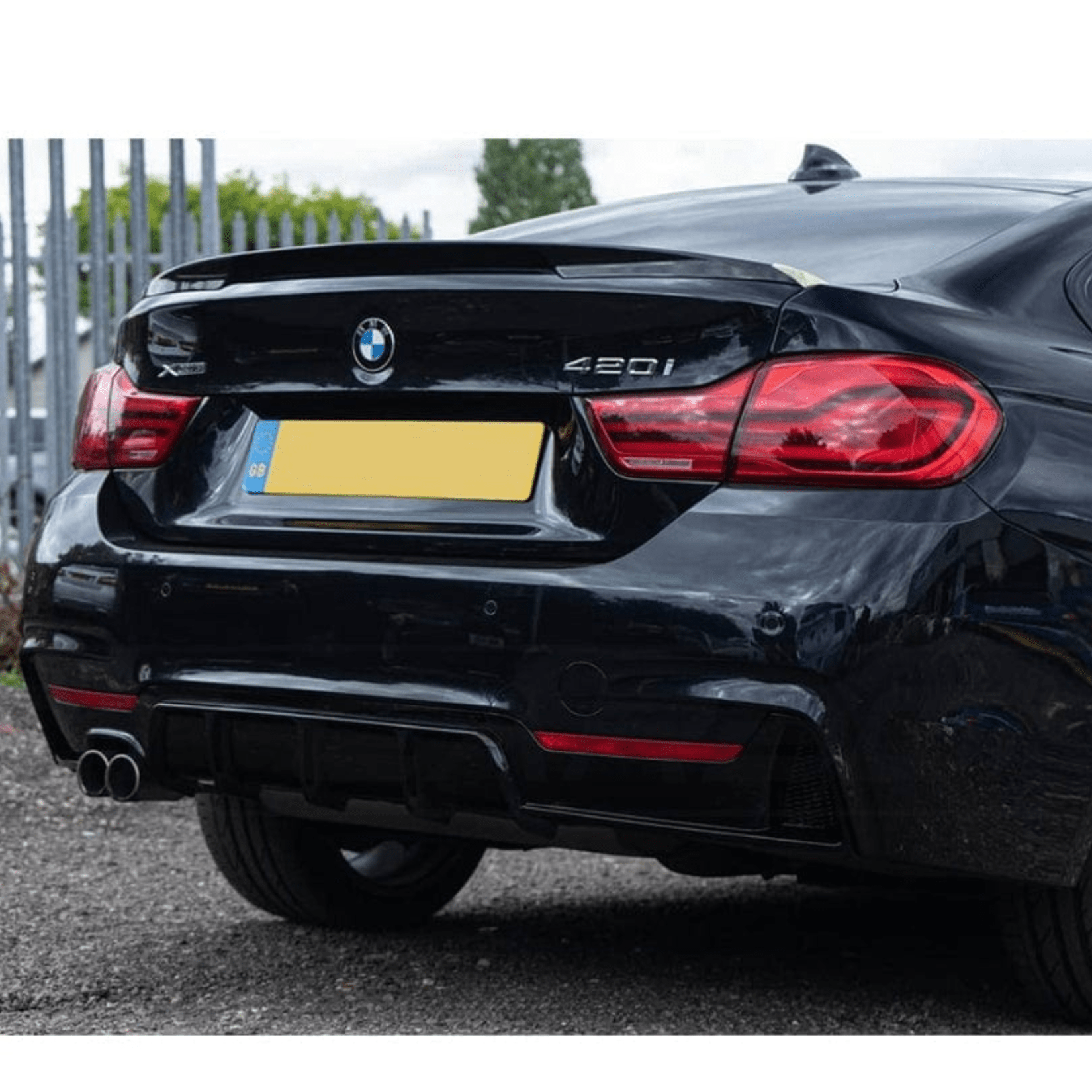 BMW 4 Series F36 M Sport Matt Black Full Aero Kit V7 00____ - TMC Motorsport