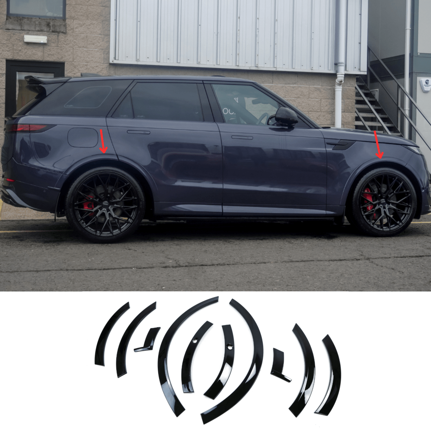 Range Rover Sport L461 Wheel Arches Colour Coded - TMC Motorsport