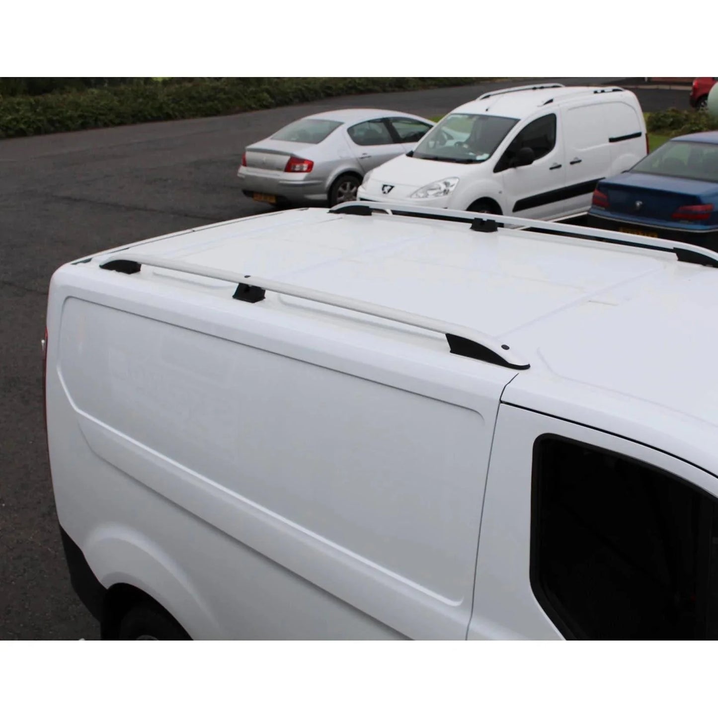 Ford Transit Custom 2013 - 2024 - Swb - Aluminium Roof Bars Rails - TMC Motorsport