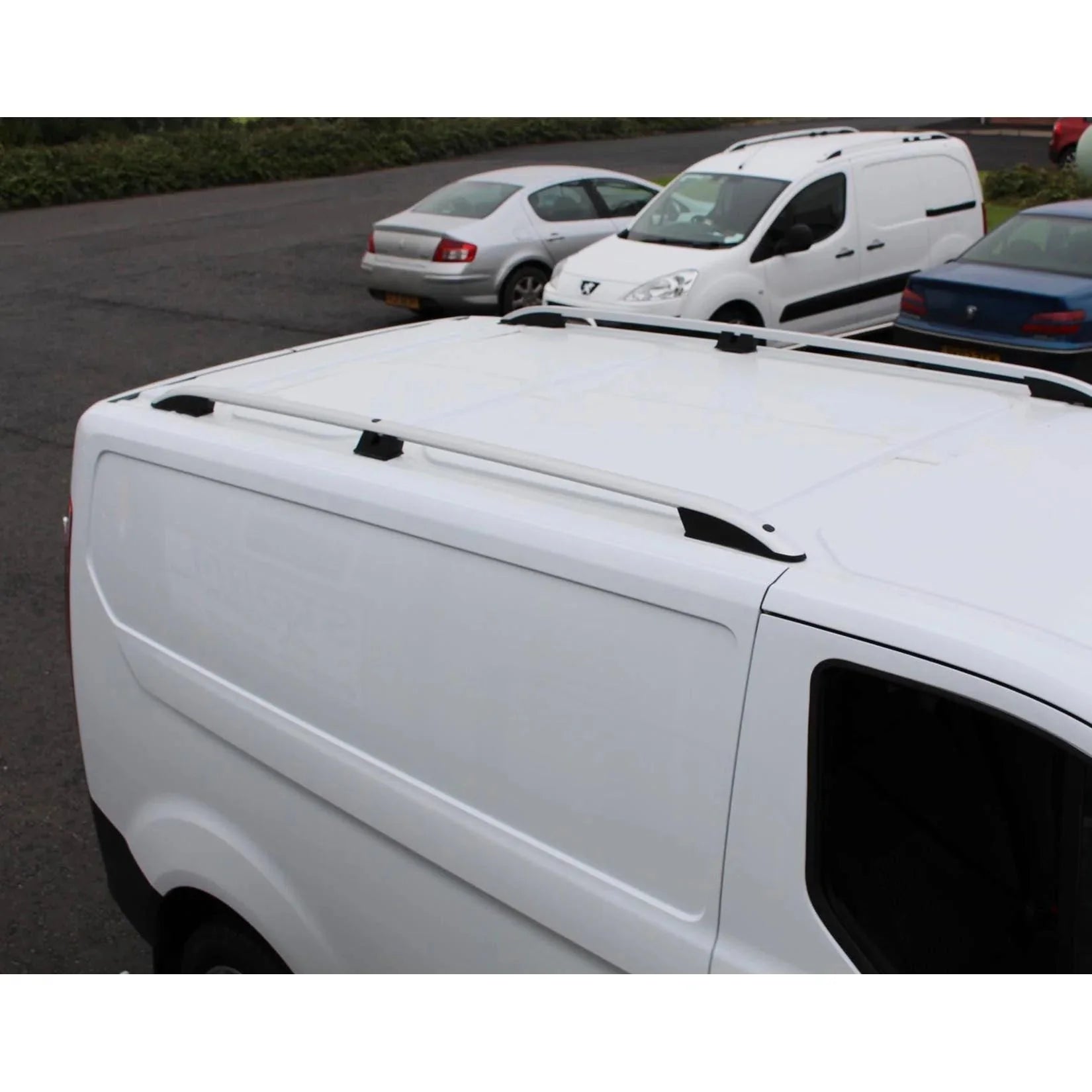 Ford Transit Custom 2013 - 2024 - Swb - Aluminium Roof Bars Rails - TMC Motorsport