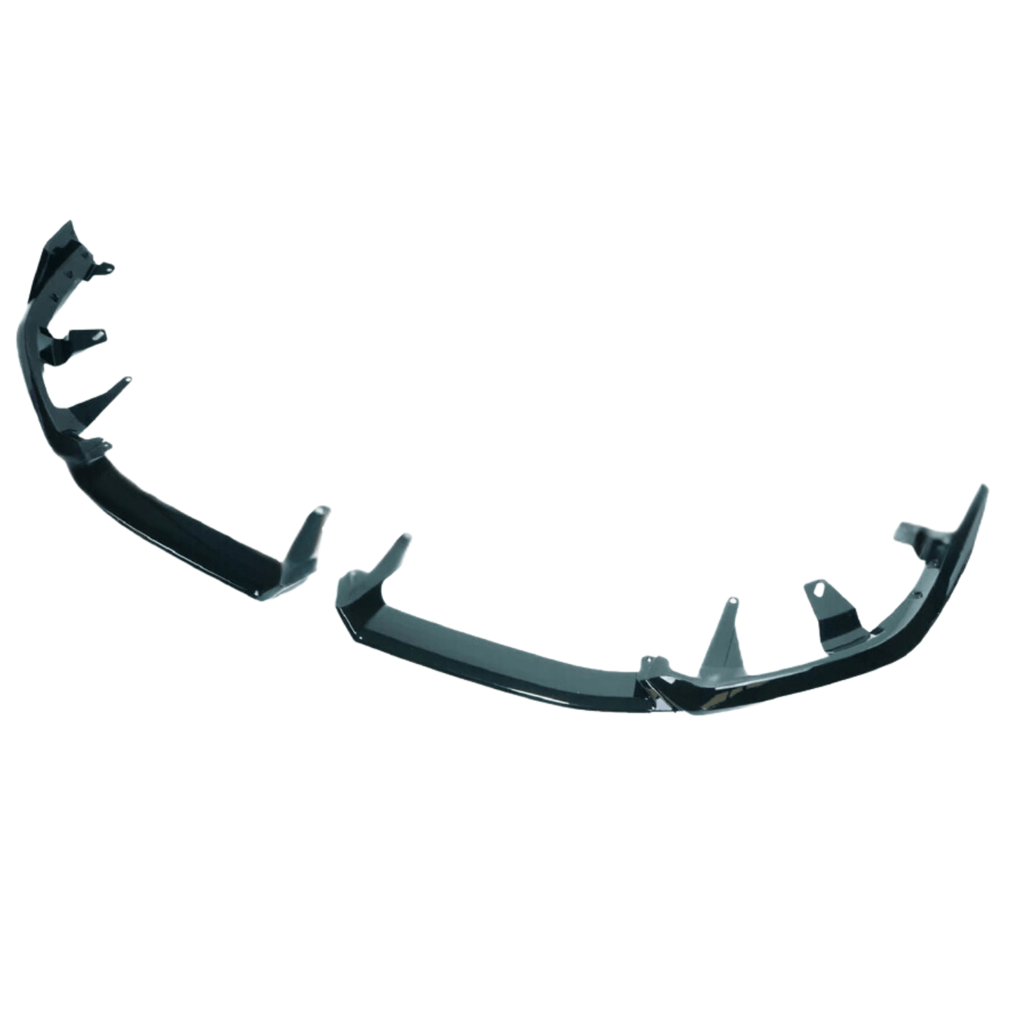 Bmw 5 Series G60 G68 M Sport Front Splitter In Gloss Black - TMC Motorsport