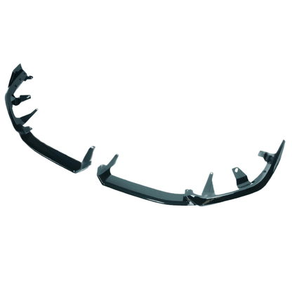 Bmw 5 Series G60 G68 M Sport Front Splitter In Gloss Black - TMC Motorsport