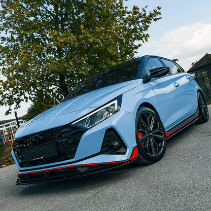Hyundai I20 N Mk3 2020+ Front Splitter In Gloss Black - TMC Motorsport