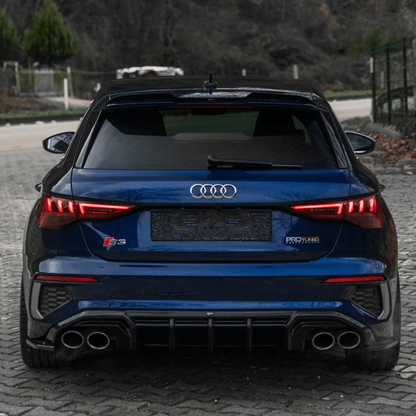 Audi S3/RS3/A3 S-Line 8Y 2020-2024 Spoiler In Gloss Black - TMC Motorsport