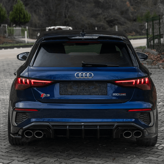 Audi S3/RS3/A3 S-Line 8Y 2020-2024 Spoiler In Gloss Black - TMC Motorsport