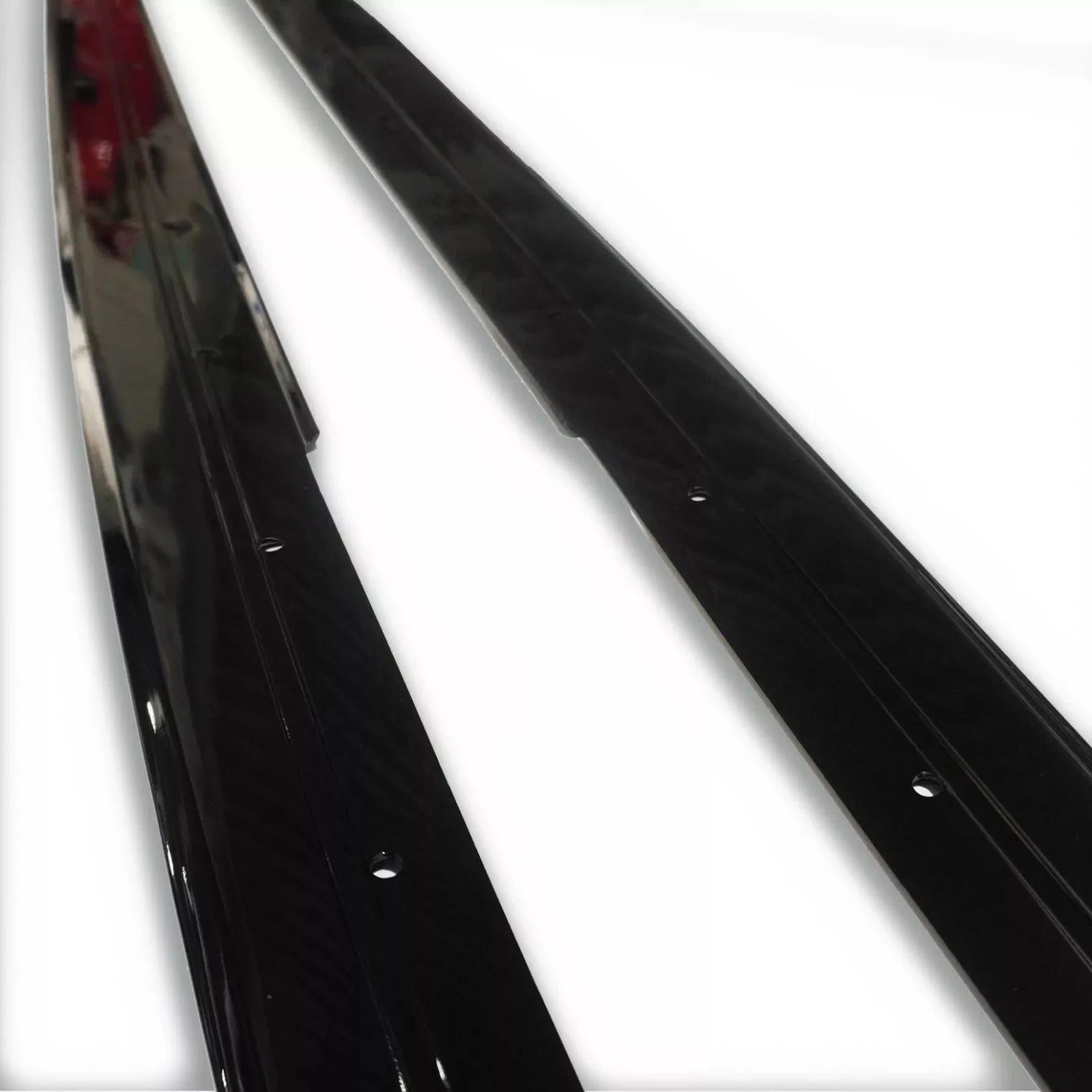 BMW 3 Series F30 F35 M Sport Side Skirt Splitters - Gloss Black - TMC Motorsport