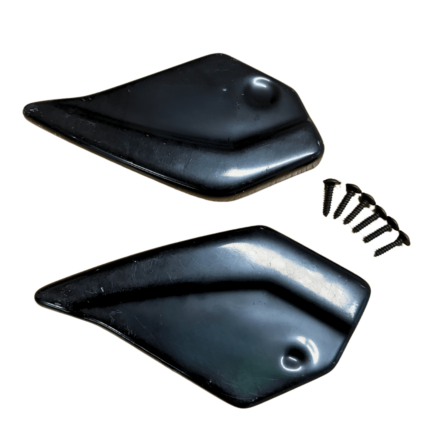 Seat Leon Mk3 Fr / Cupra 2012-2016 Risper Bumper Corner Splitters In Gloss Black - TMC Motorsport