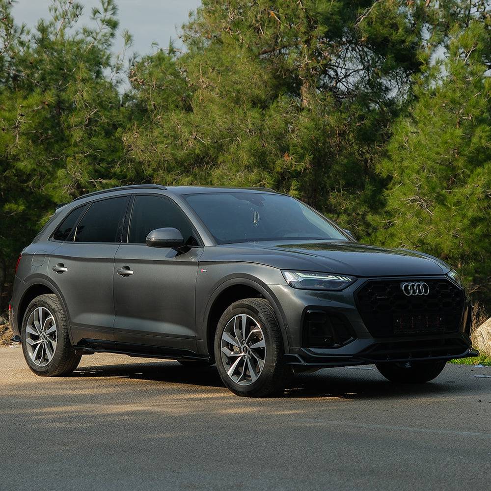 Audi SQ5 / Q5 S-Line Mk2 Facelift 2020-2024 Side Skirts In Gloss Black (2 Pcs) - TMC Motorsport