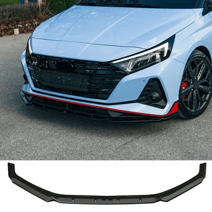 Hyundai I20 N Mk3 2020+ Front Splitter In Gloss Black - TMC Motorsport