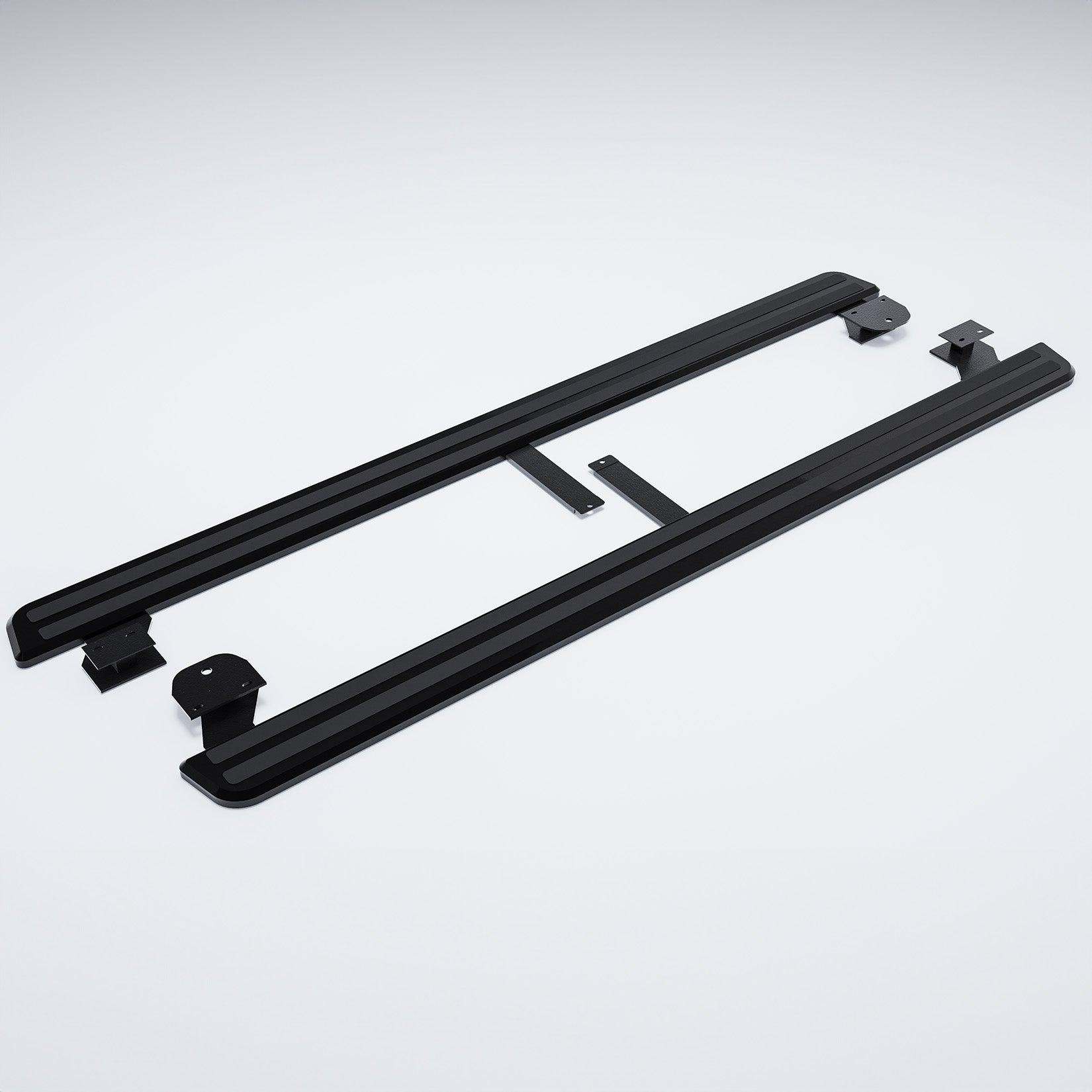 Audi Q7 2016 On Oe Style 2 Running Boards All Black- Pair - TMC Motorsport